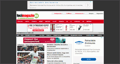 Desktop Screenshot of focimagazin.hu
